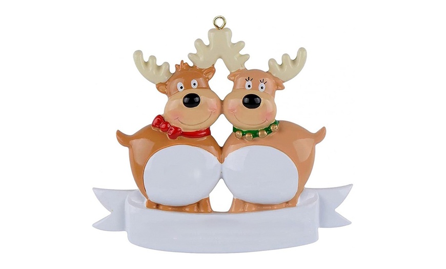 Image 2: Reindeer Family Christmas Tree Decoration