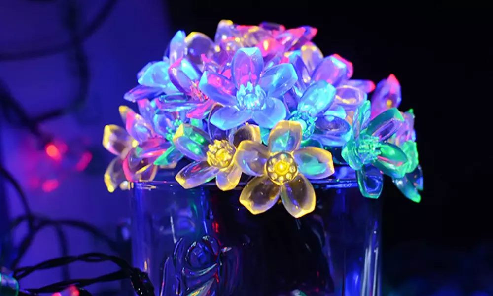 1 of 2 kersenbloesem lichtslingers