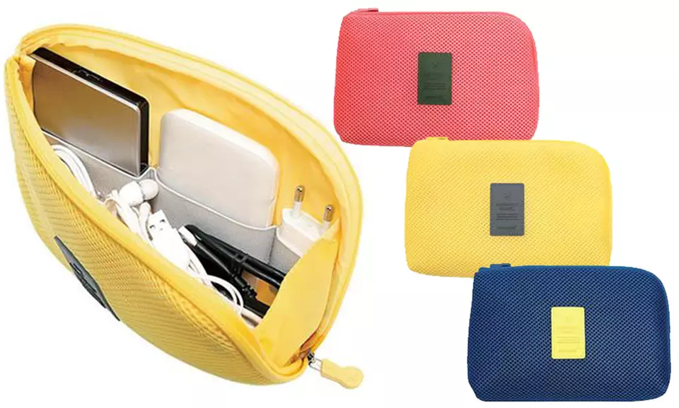 1x, 2x oder 3x Organizer für digitale Artikel in Navy, Rot oder Gelb - Primary Image