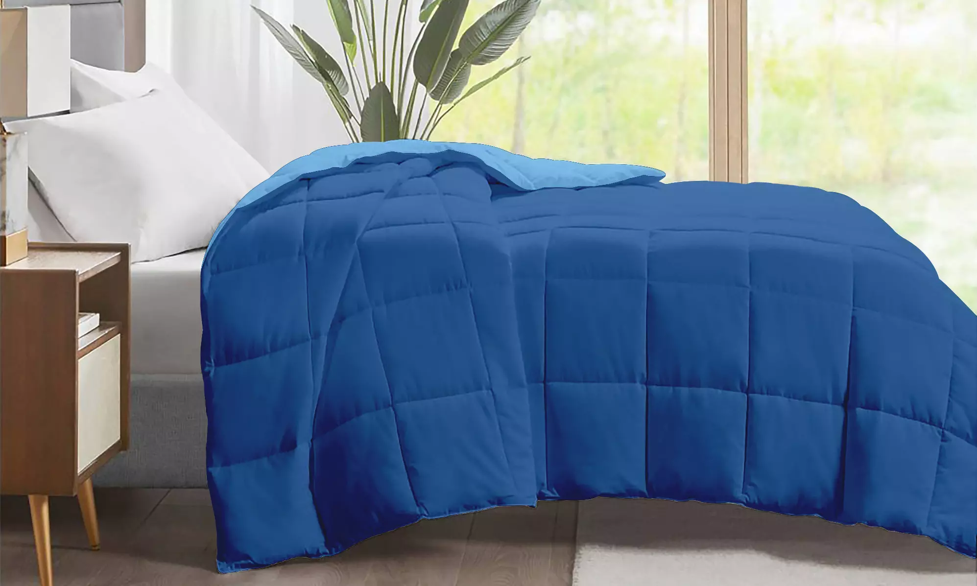 Doppelseitige Mikrofaser-Winter-Bettdecke