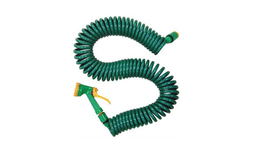 Image 1: 30M Coil Garden Hose