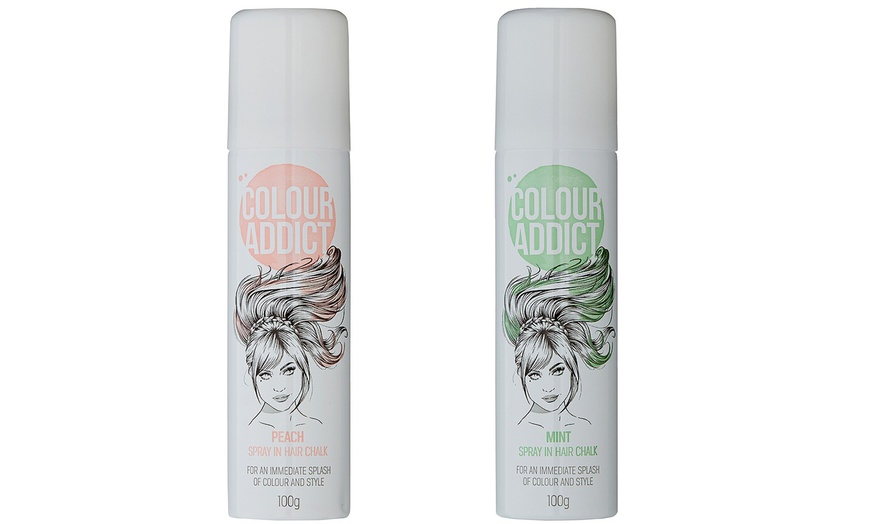 Image 7: Colour Addict Hair Chalk Sprays