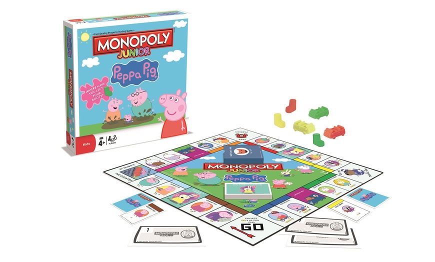 Image 1: Winning Moves Monopoly Peppa Pig