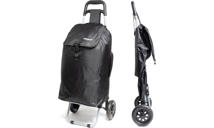 Image 4: Hoppa 57Ltr Lightweight Shopping Trolley