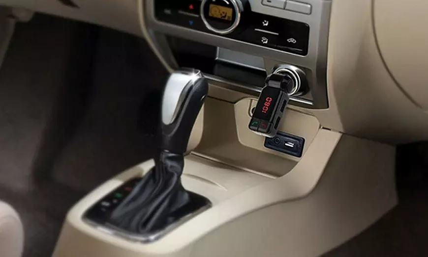 Image 2: 4-in-1 handsfree carkit