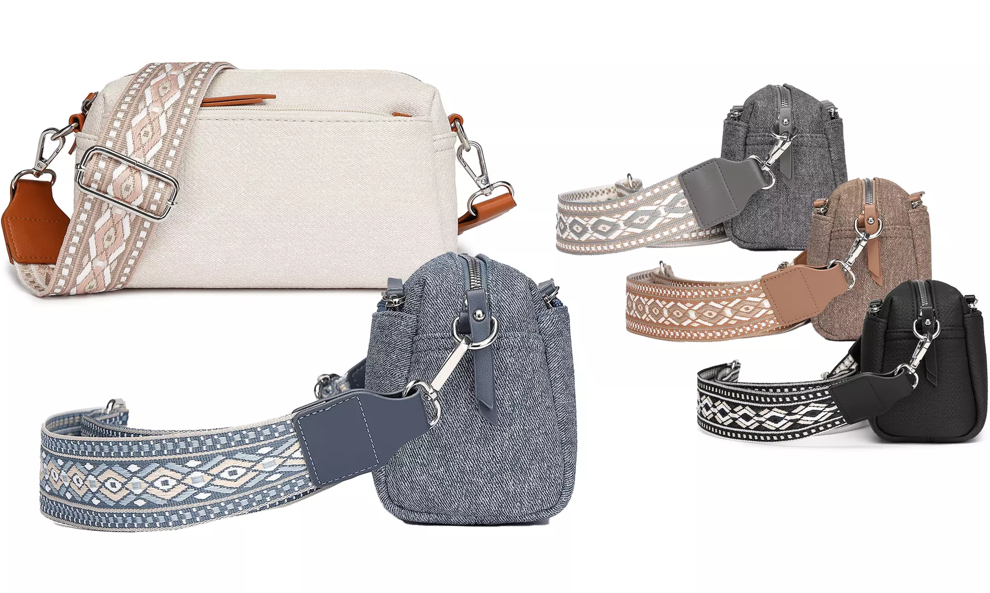 Sac à main avec bandoulière tressée - Primary Image