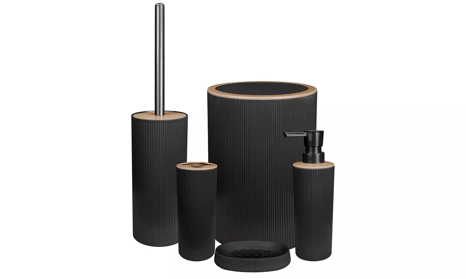 5-teiliges Badezimmeraccessoires-Set