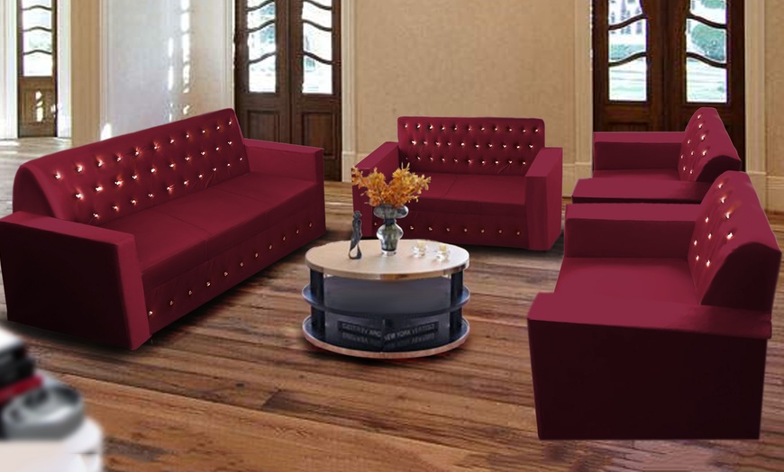 Image 2: Crystallised Sofa Sets