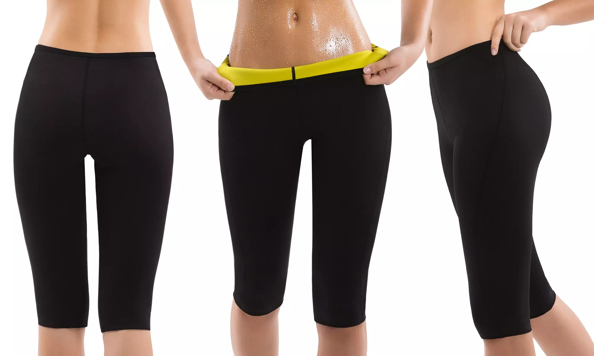 Women's Tummy-Control Hot Capri Pants. Plus Sizes Available. - Primary Image