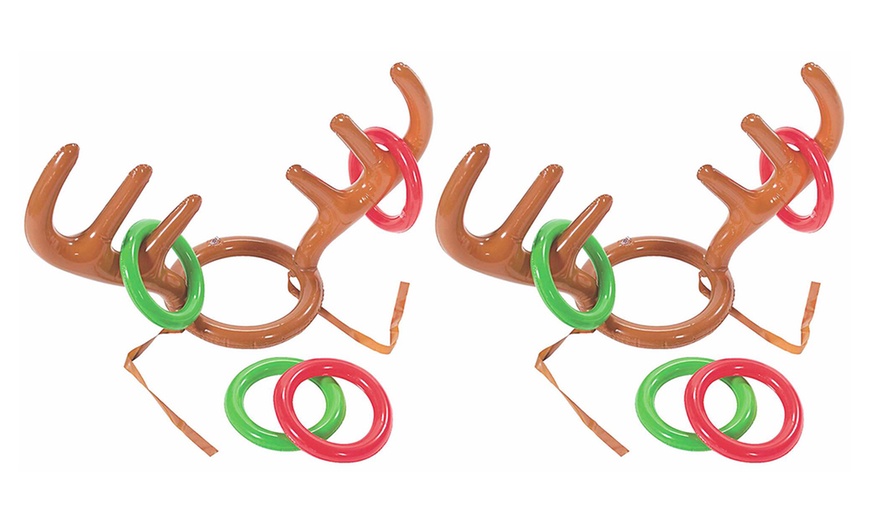 Image 6: Antler Toss Christmas Game Set