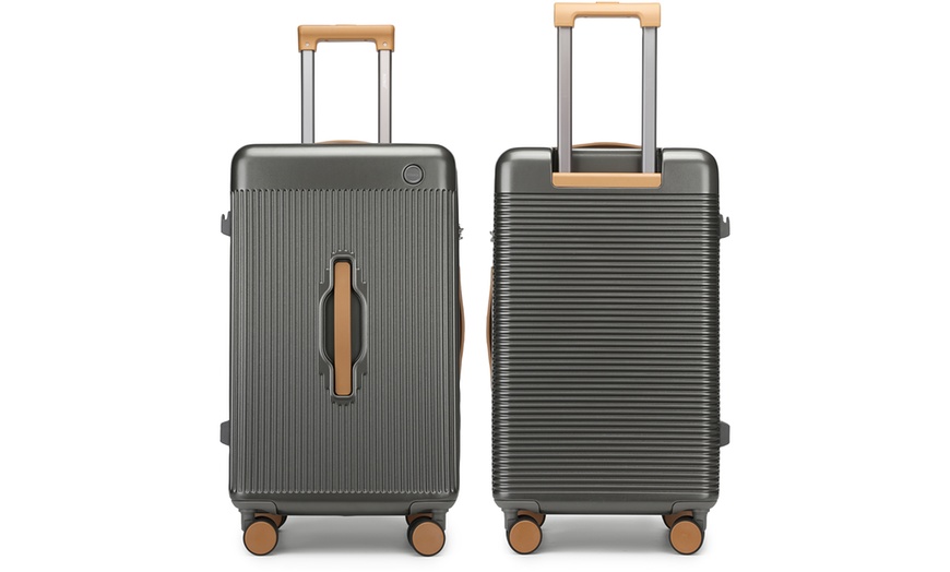 Image 14: 24-Inch Hard Shell Suitcase in Various Colours