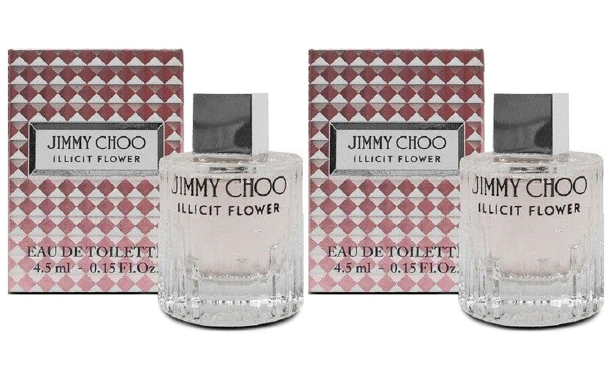 Image 1: Two or Four Jimmy Choo 4.5ml Miniatures