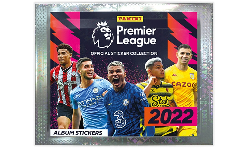 Image 5: 100 or 200 Packs of Panini 2022 Premier League Stickers