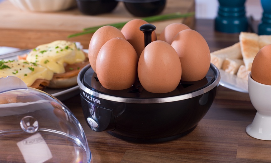 Image 10: Salter Dual Omelette Maker and Electric Egg Cooker