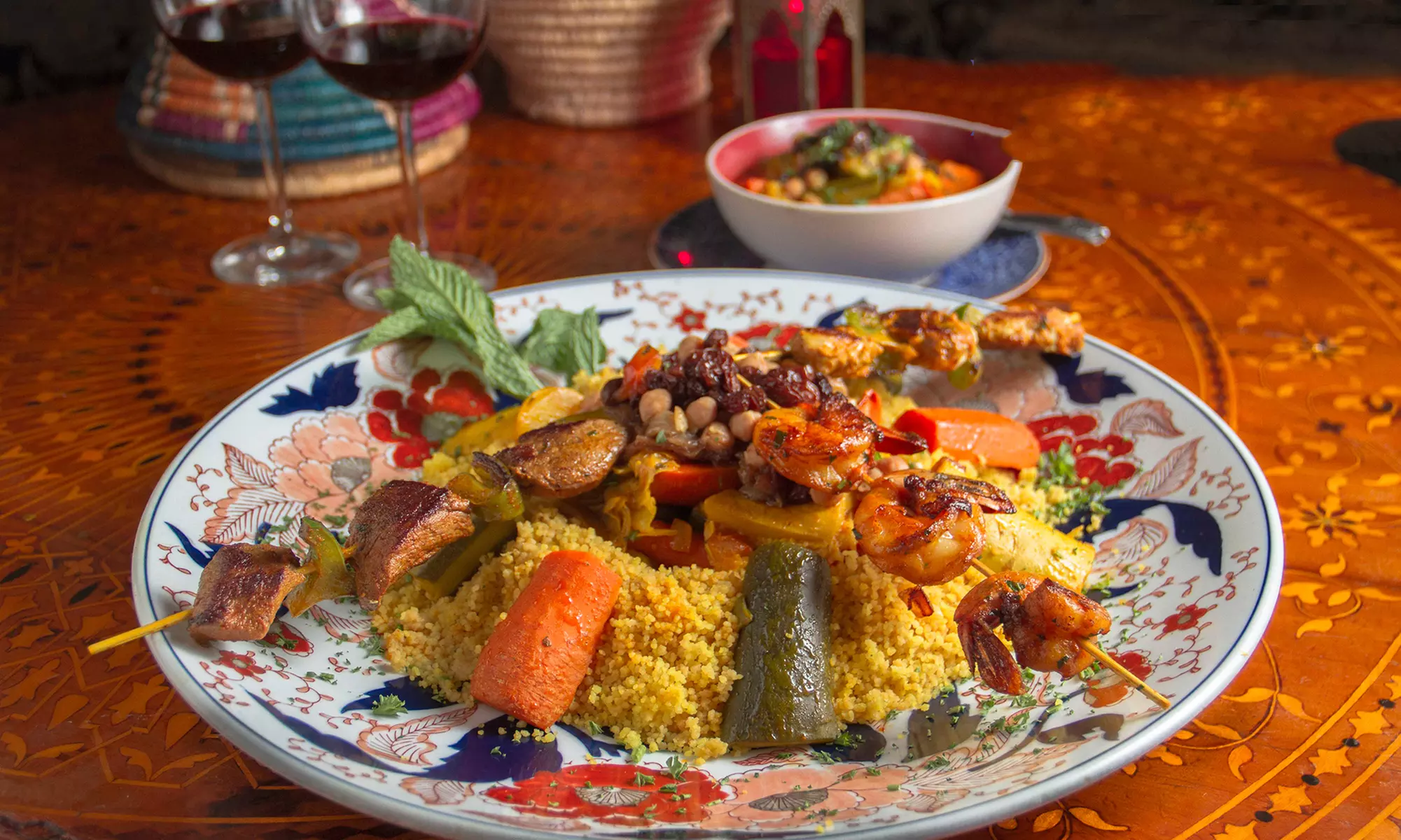 Traditional Feast Prix Fixe Dinner for Two or Four at Marrakesh (Up to 36% Off) - Primary Image