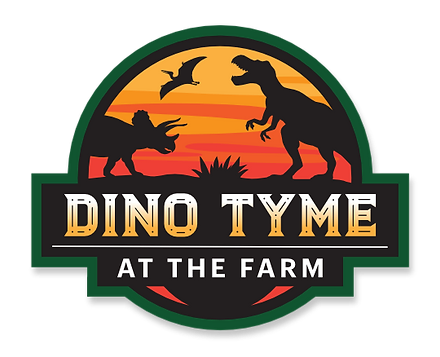 Dino Tyme at the Farm logo and website