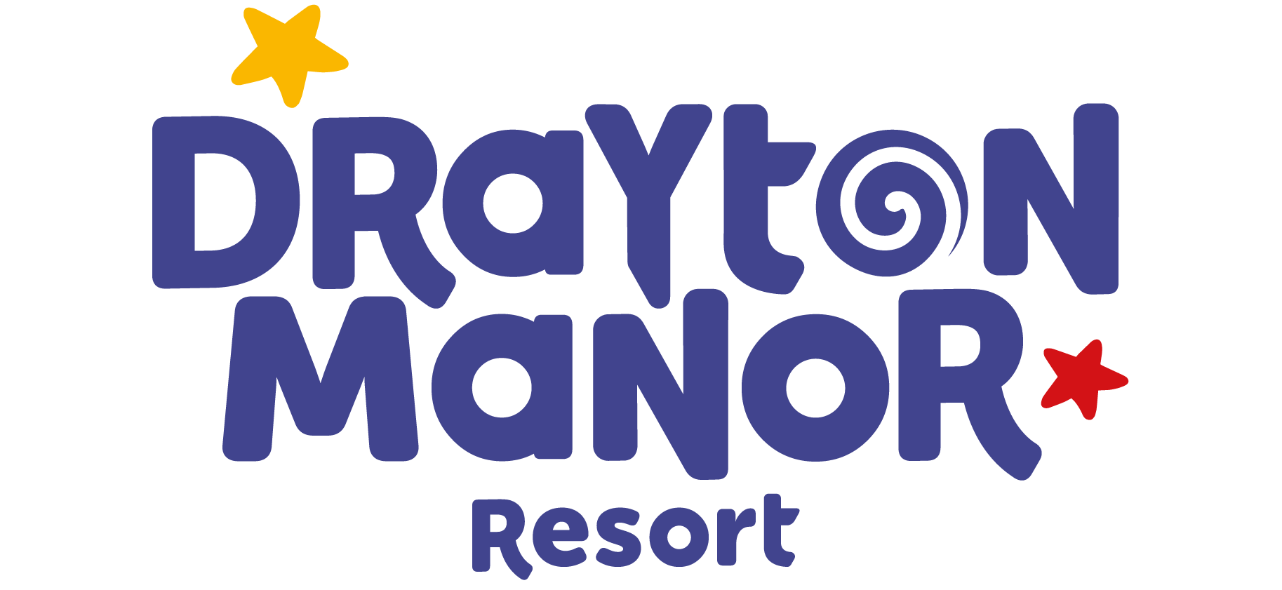 Drayton Manor Resort logo and website
