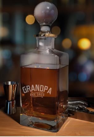 personalized decanter
