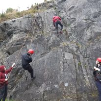 Abseiling image