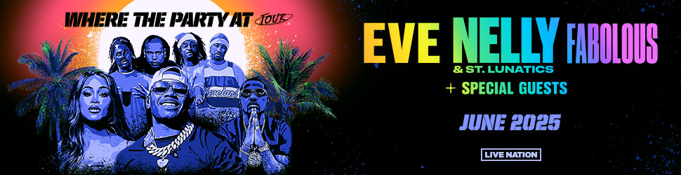 nelly where the party at tour 2025