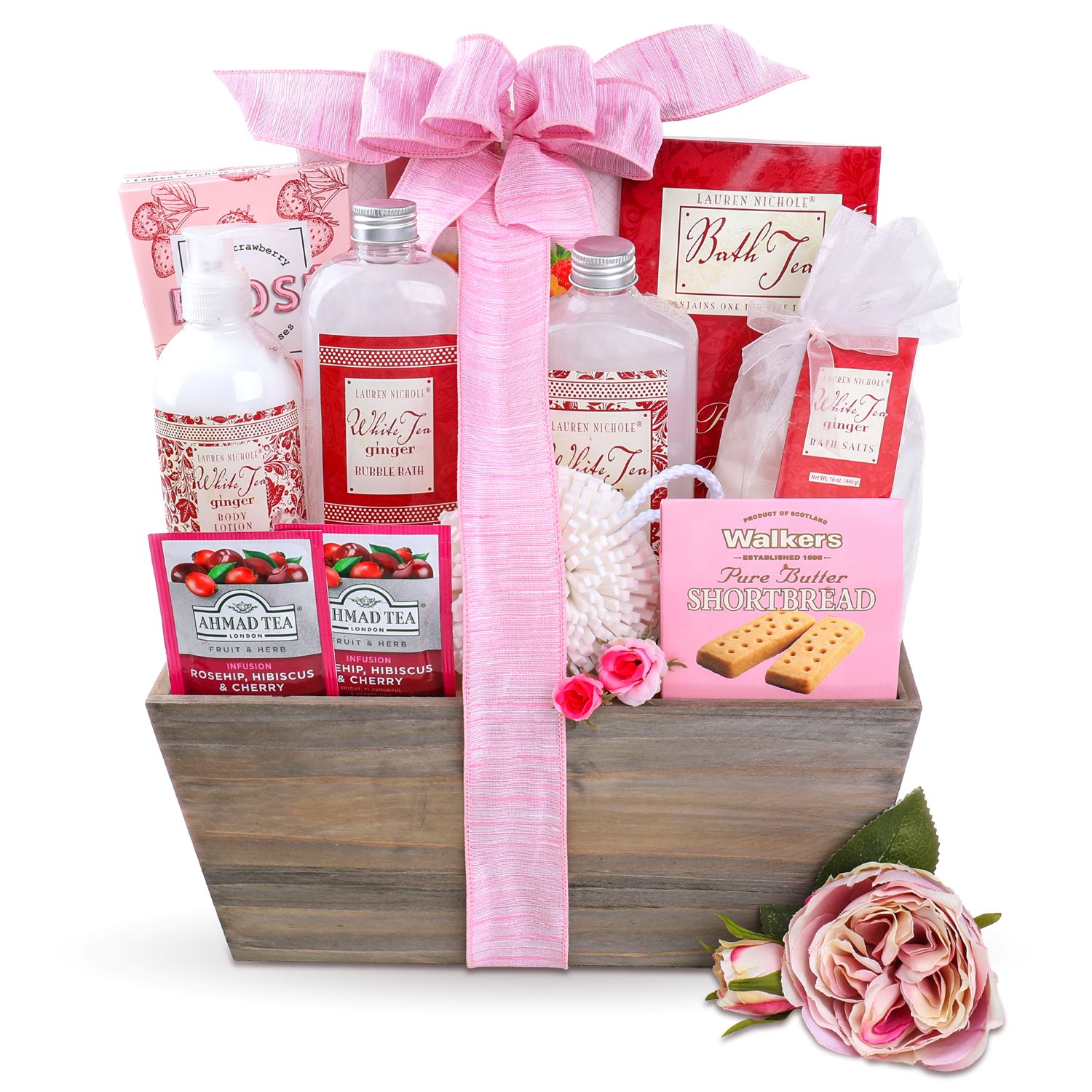 Tea & Tranquility Spa Gift Basket