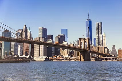 Statue of Liberty and Manhattan