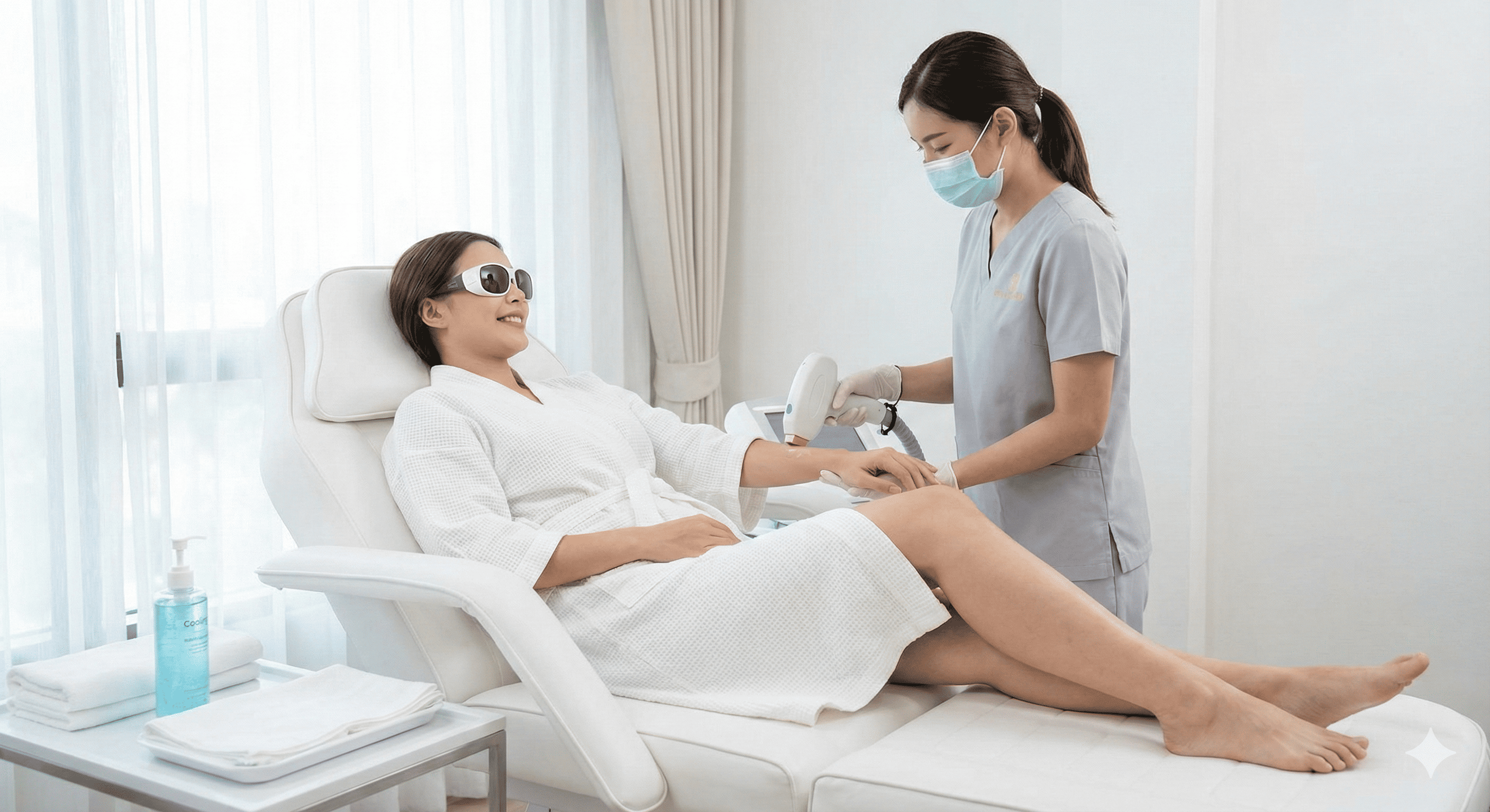 Epilation laser Gemini