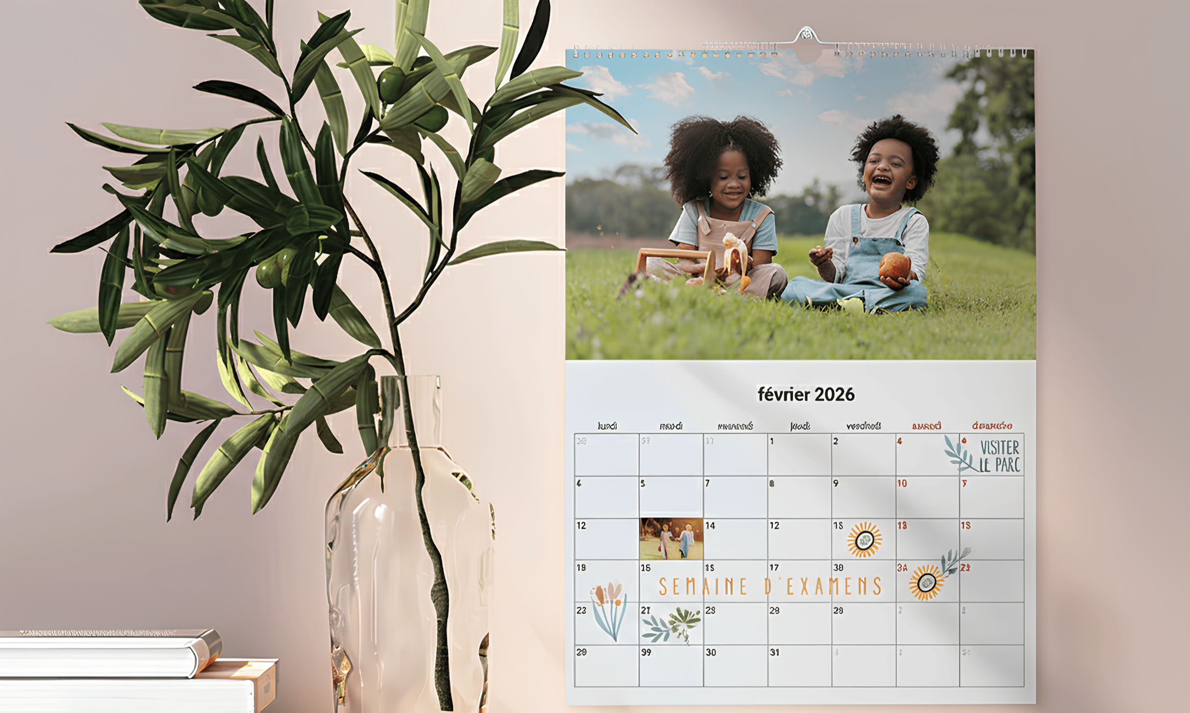 Printerpix calendrier mural