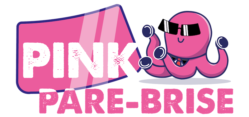 Logo Pink Pare Brise