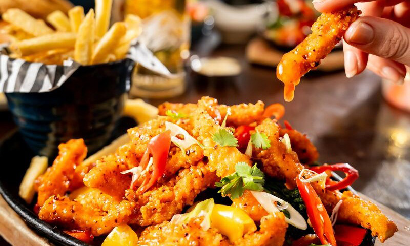 starters at sizzling pub