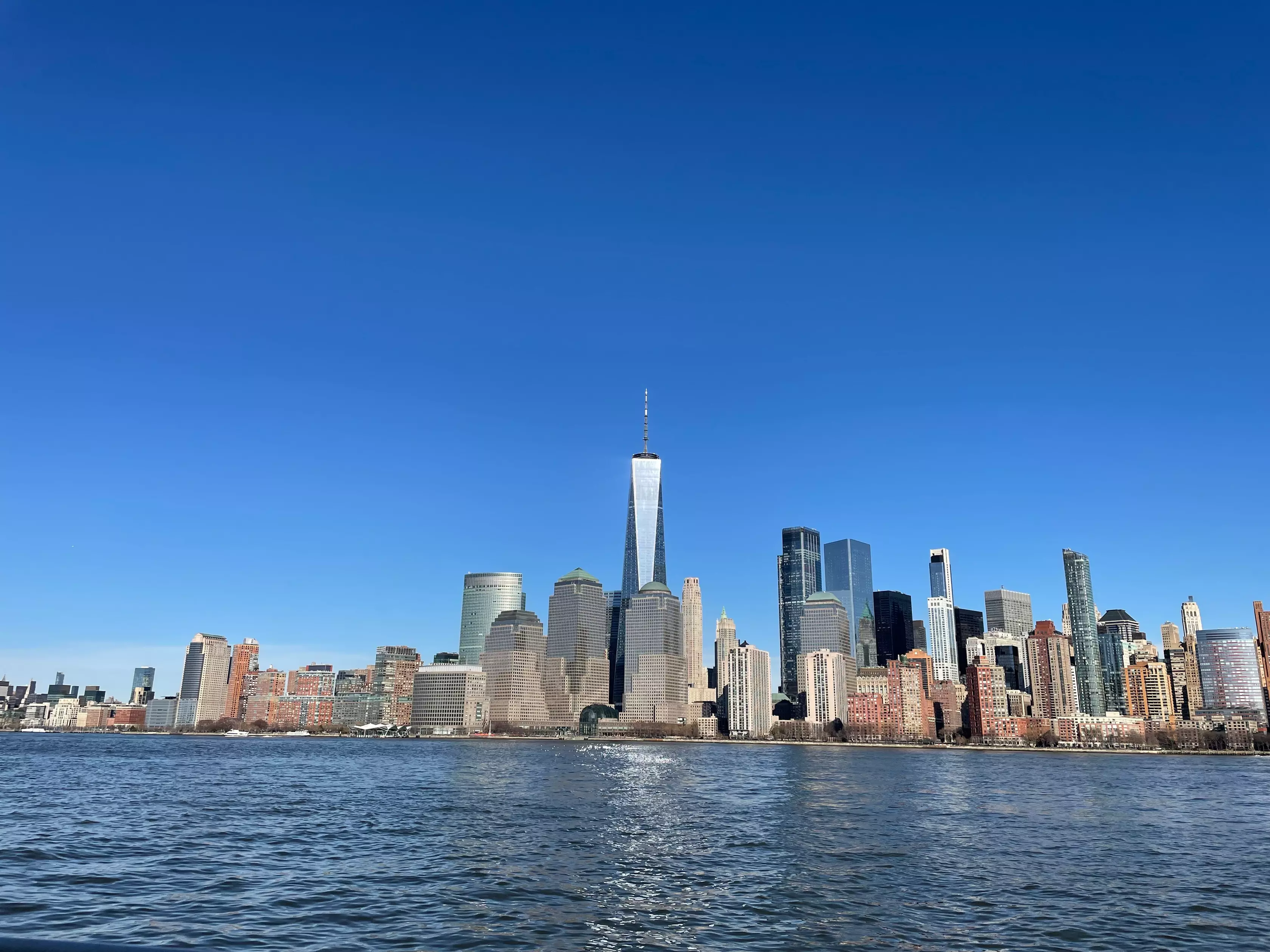 NYC Skyline from the water