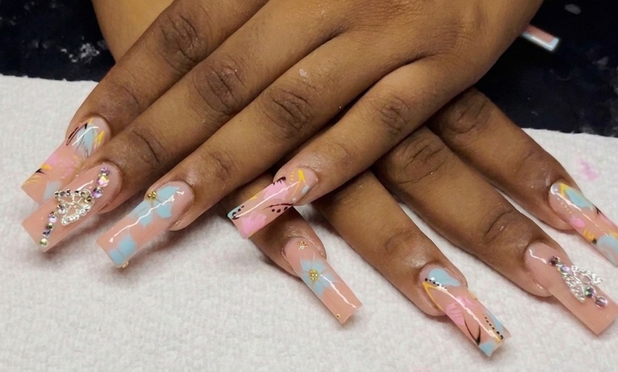 Image 4: Nail Art & Pedicure Options
