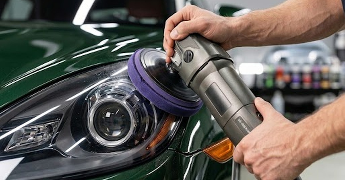 Servicio de pulido y lacado de faros para coche en Sevilla