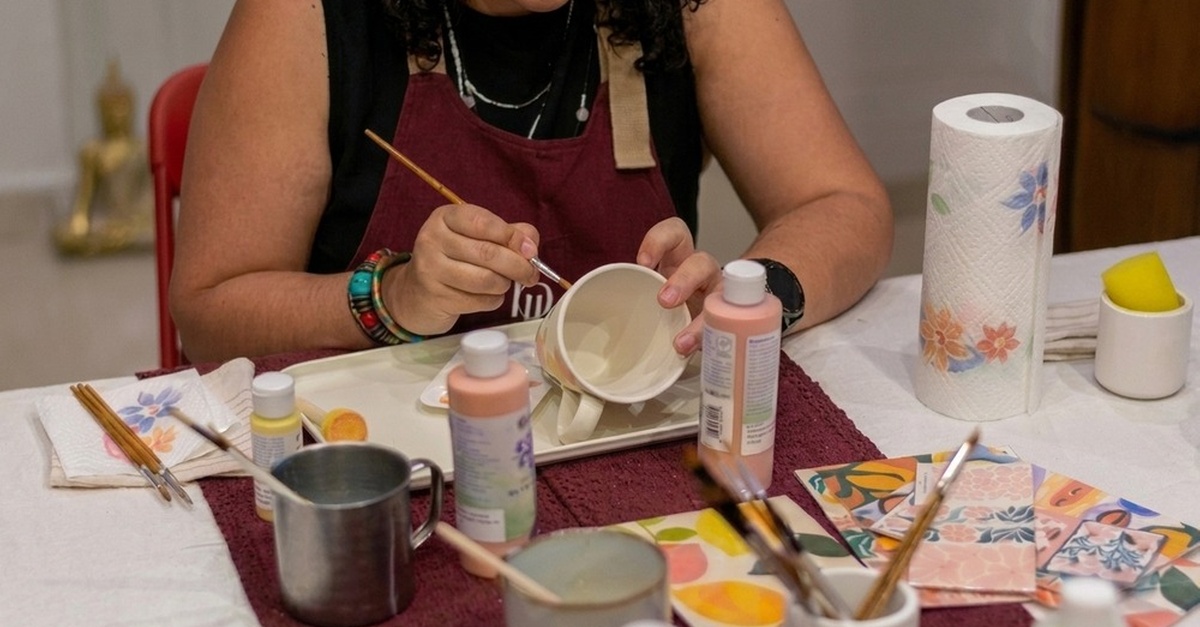 Taller de pintura en cerámica para una o dos personas en Sevilla