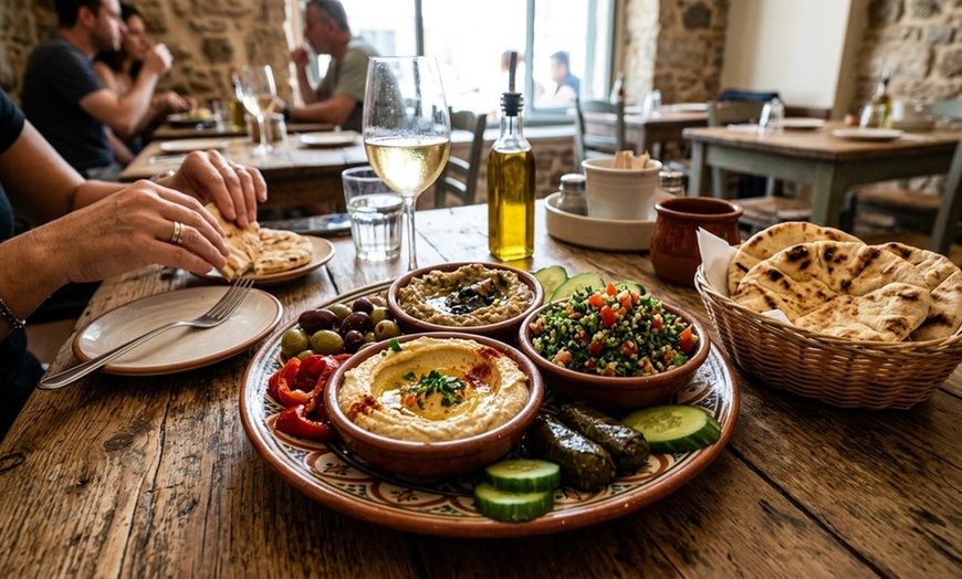 Image 3: Experience Tannourine Cuisine with dinner options for 2 or 4, including dessert, up to 32% off