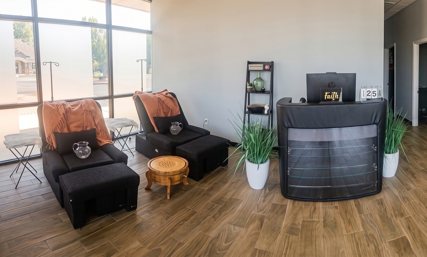 Image 5: Relaxing Massage or Ionic Footbath Treatments
