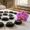 Image 7: 60-Minute Couples Massage with Hot Stones & Towels, Foot Scrub & Mask