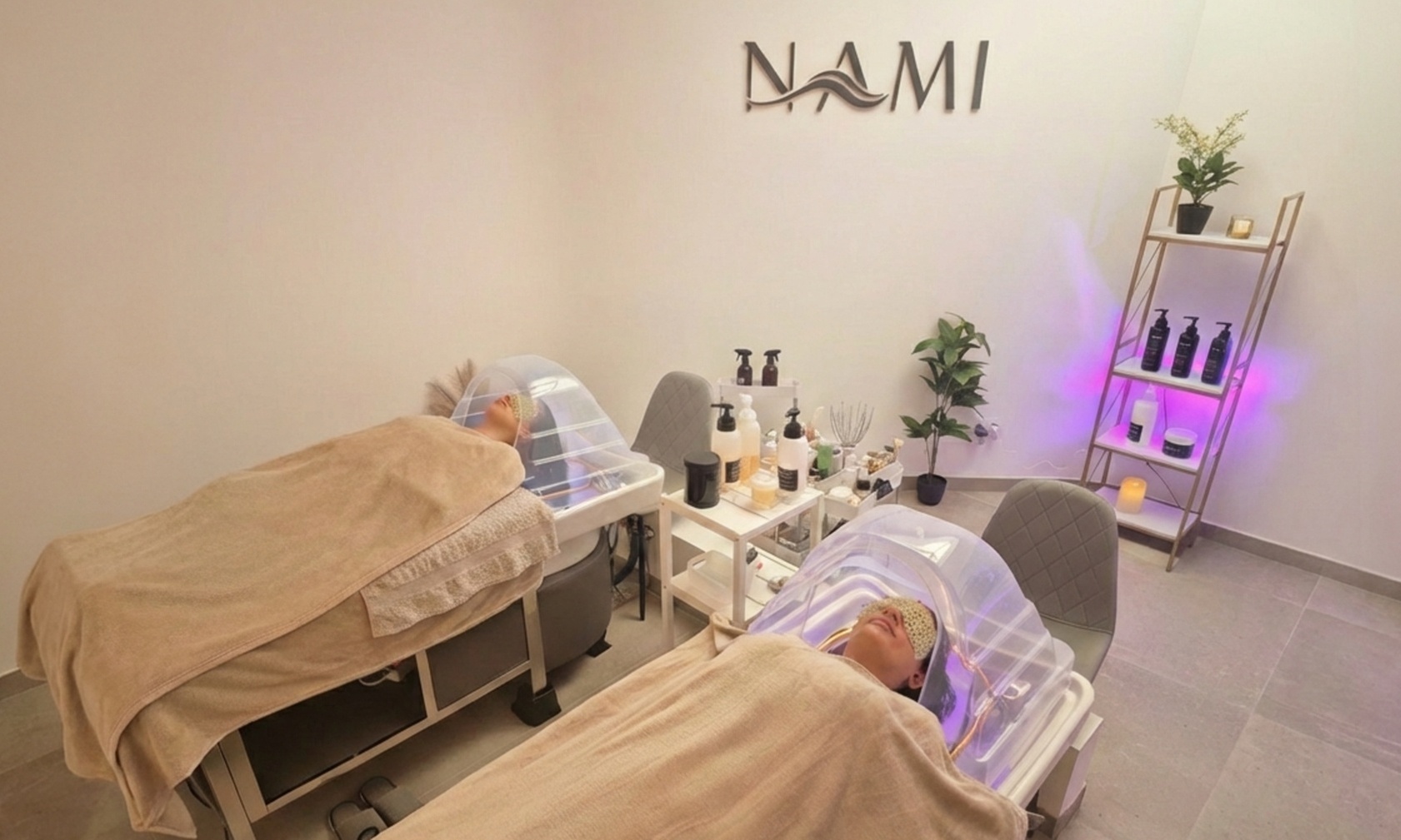 Ritual de head spa Hanami suave o profundo a elegir en pareja