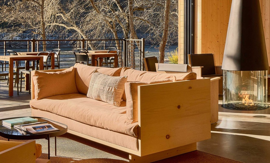Image 5: Asheville Airstream & Cabin Resort on the French Broad