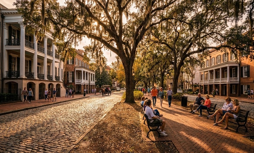 Image 4: Discover Savannah’s Story on a 75-Minute Narrated Trolley Tour