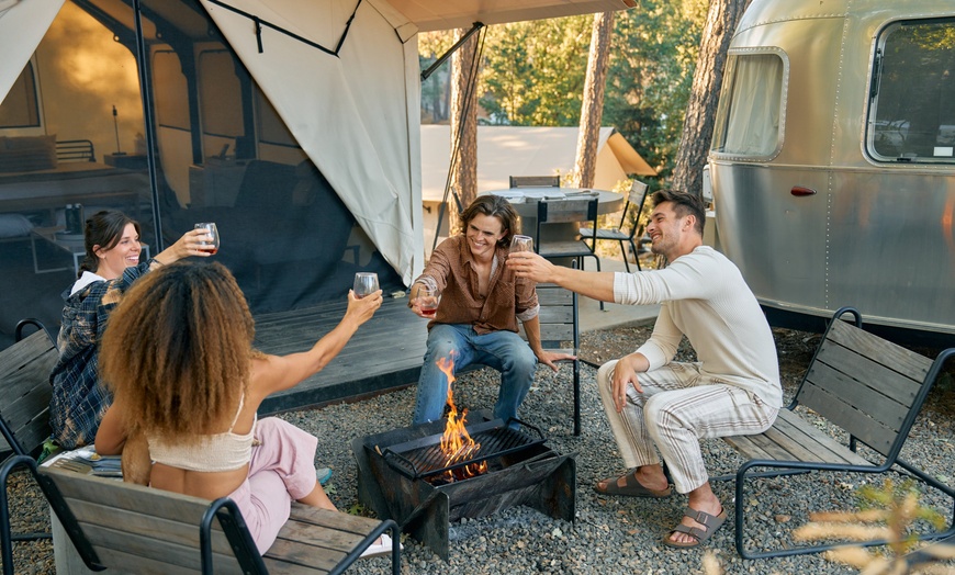 Image 11: Airstream Glamping Near Yosemite with Pool