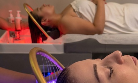 60 Minute Signature Head Spa Treatment with Massage on Neck, Upper-Back and Scalp; Corona - Bollywood Head Spa