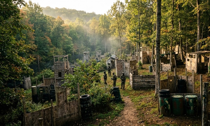 Image 5: All-Day Paintball Experience for Groups of Six or Twelve