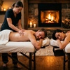 Image 6: 60-Minute Fireside Couples Massage with Aromatherapy: Unwind Together