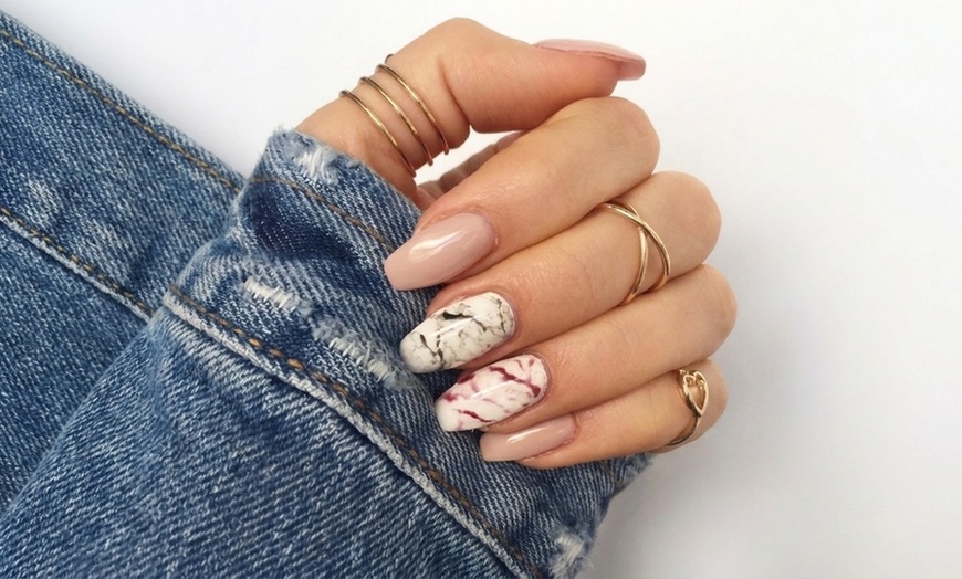 Image 2: Refreshing Pedicures & Nail Enhancements with Waxing