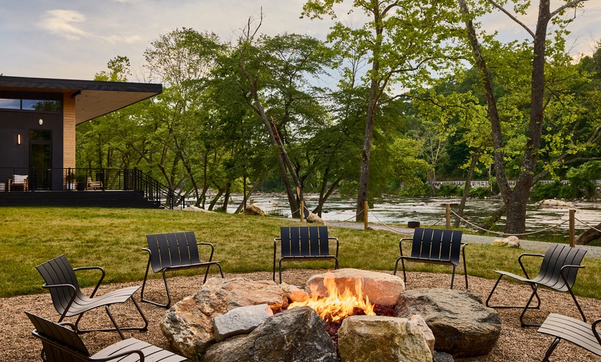 Image 9: Asheville Airstream & Cabin Resort on the French Broad