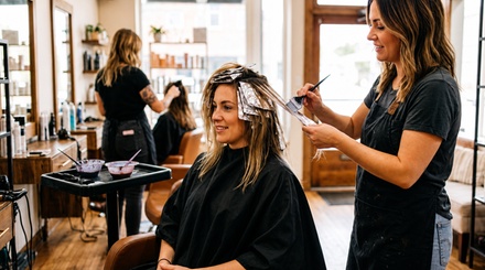 One Women's Haircut and Style - Lakshi Hair Studio
