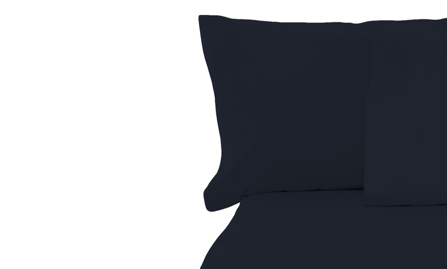 Image 17: 6 Piece 4 Pillowcases 1800 Series Cotton Feel Bamboo Cool Deep Pocket Sheet Sets