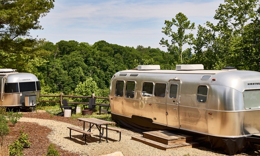 Image 10: Asheville Airstream & Cabin Resort on the French Broad