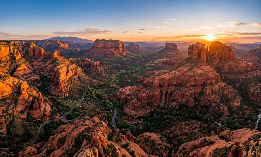 Image 6: Discover Sedona's Rock Formations on A Helicopter Tour!